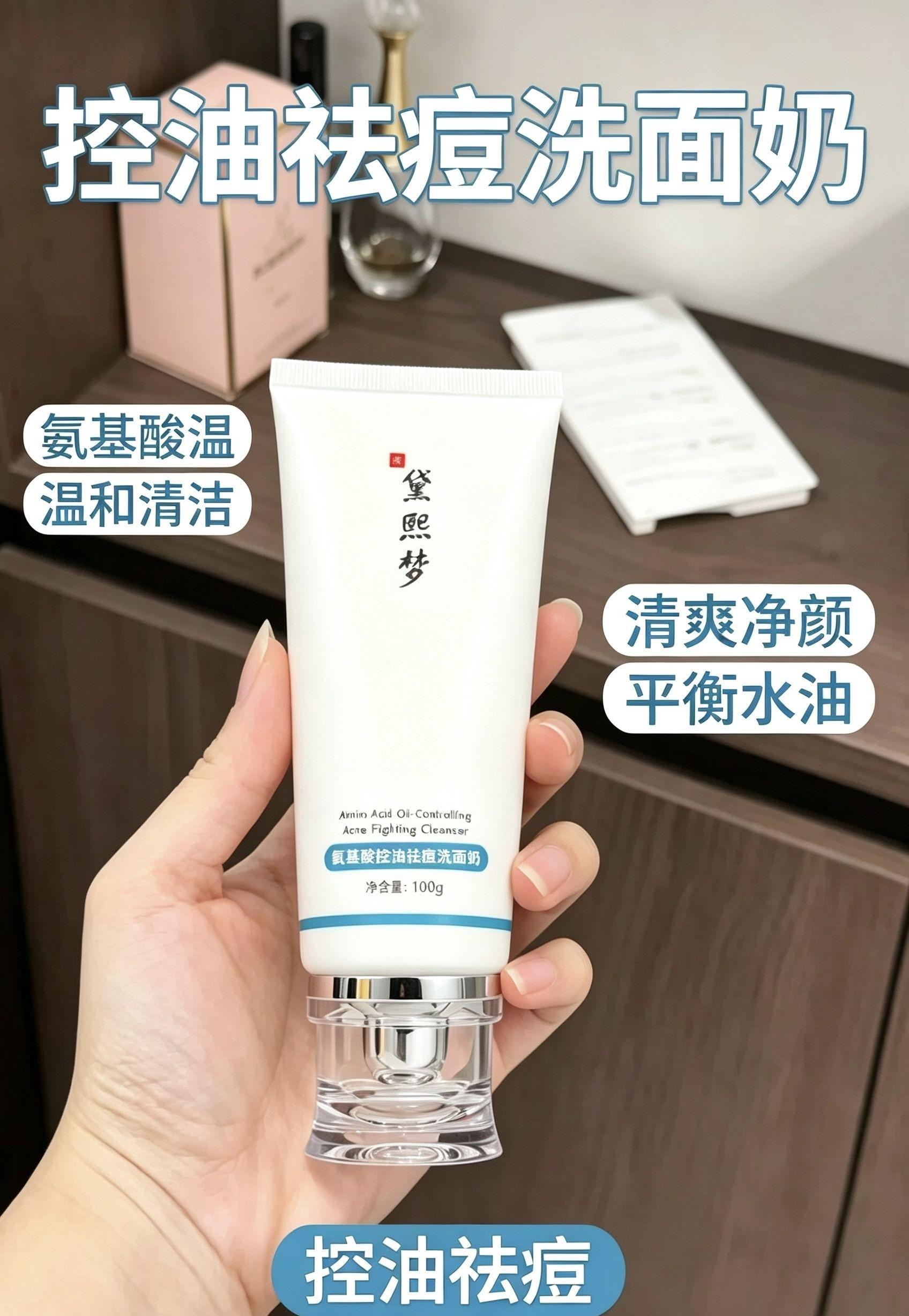 青少年适合什么洗面奶最合适?油痘肌洁面避坑指南:五款氨基酸控油祛痘洗面奶评测与使用建议